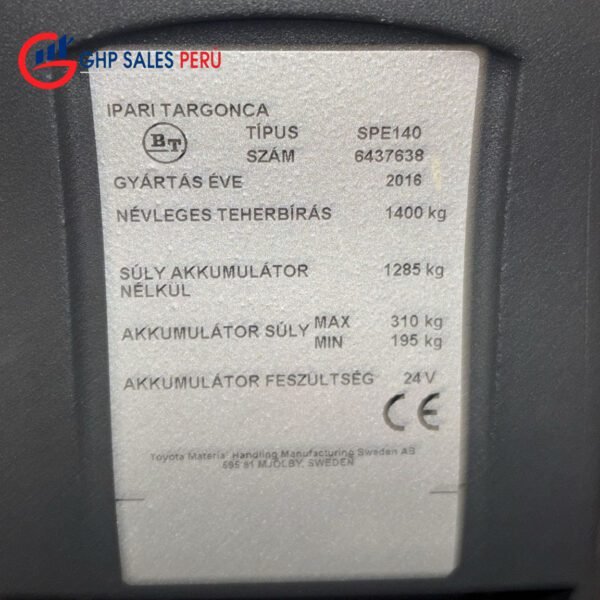 apilador eléctrico reacondicionado en lima